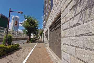 敷地西側前面道路から初台南ICにアクセスしやすく車での移動に便利です。