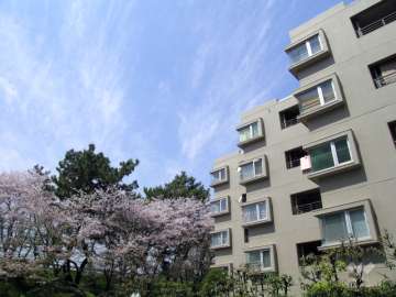パレ武庫川プルミエール2の外観（南側から）
