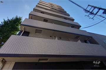 プレミアムキューブ笹塚の外観（南東側から）