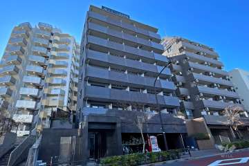ロアール渋谷松濤の外観（北東側から）