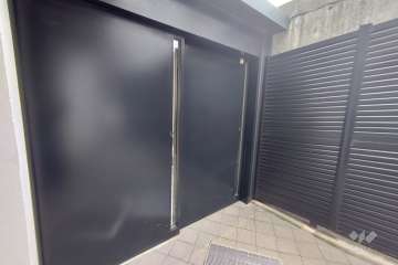 駐輪場の出入り口