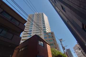 パークタワー渋谷本町の外観（北西側から）