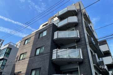 サンアリーナ広尾の外観（南西側から）