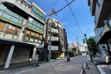 サンアリーナ広尾の外観（北西側から）