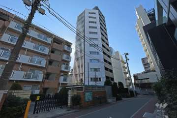 ザパークハウス代官山レジデンスの外観(北西側から）