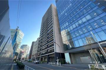 ザパークハウス渋谷美竹の外観（北西側から）