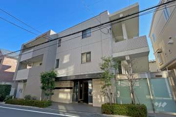 オープンレジデンシア恵比寿の外観（北側から）