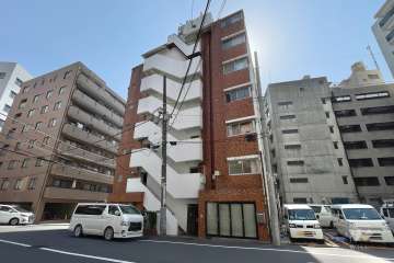 エクセルハイム恵比寿の外観(北西側から）