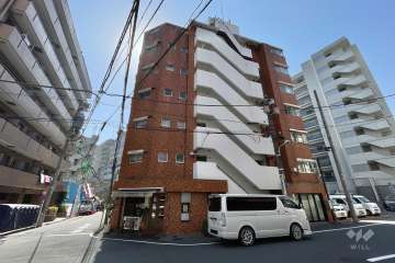 エクセルハイム恵比寿の外観(北側から）