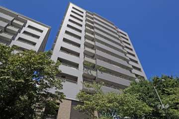 代官山アドレス　ザ・レジデンスイーストの外観（南西側から）