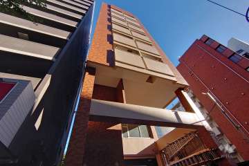 ハイム島崎の外観（北東側から）