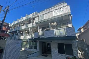 セントヒルズ笹塚の外観（南西側から）