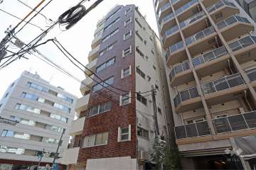 第１２宮庭マンションの外観（北西側から）