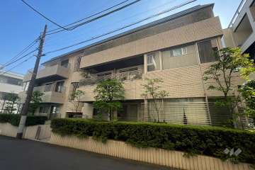 シャルマン松濤の外観（南西側から）