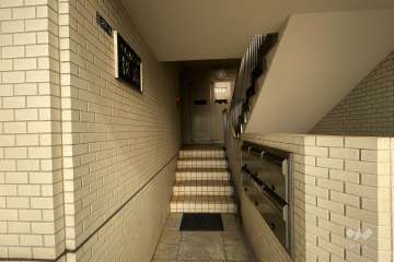 住戸入り口（共用ポスト）