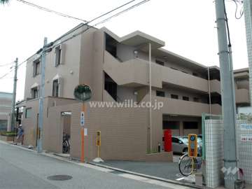 ローズコーポ塚口の外観（北西側から）