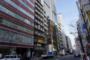 ＧＳハイム新宿南口佐藤ビルの外観（北西側から）