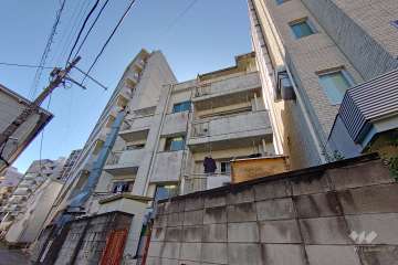 グリーンハイツ（渋谷区）の外観（北西側から）