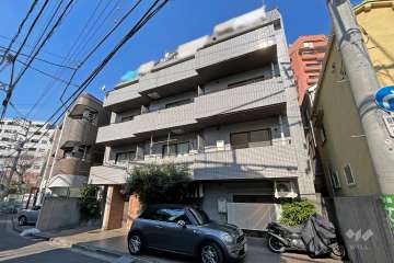 ニューヴィラ広尾の外観(南東側から)