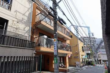 TTKフラットの外観(北西側から)