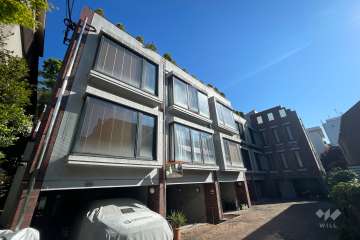 タウンハウス元代々木ポイントの外観（南西側から）