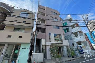 恵比寿ウエストの外観（北西側から）