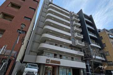 広尾フラワーホームの外観（北東側から）