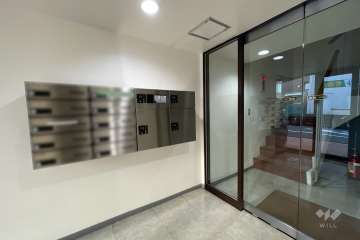 共用ポストと宅配ボックス