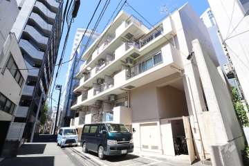 グリーンフラット代々木の外観（南側から）