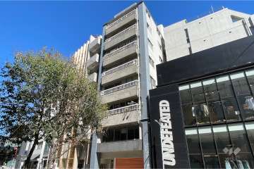 めぐみハイマンションの外観（南西側から）