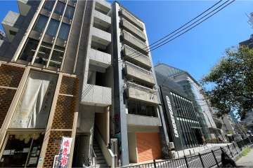 めぐみハイマンションの外観（北西側から）