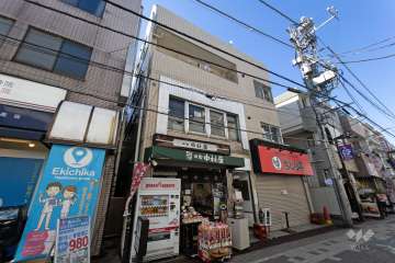 ライベストコート幡ヶ谷の外観（南東側から）