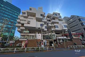 常盤松ロイアルハイツの外観（西側から）