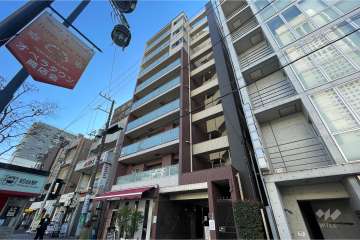 メゾン松下の外観（北西側から）