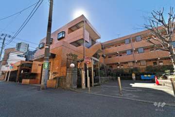 ニックハイム初台第１の外観(北側から)