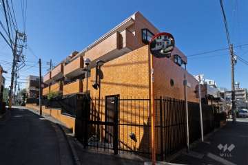 ニックハイム初台第１の外観(北東側から)