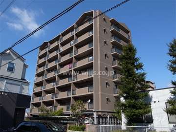 グリーンコーポ園田の外観（南東側から）