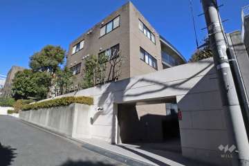 イースタンホームズ広尾の外観（南西側から）