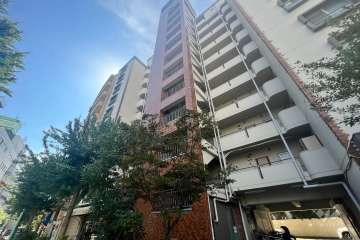 サンリーブ恵比寿の外観（北東側から）