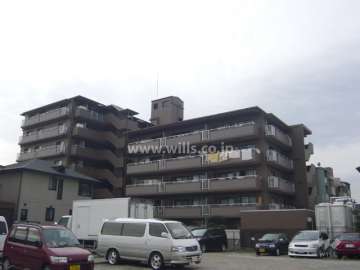 エスバイエルマンション園田西の外観（北東側から）