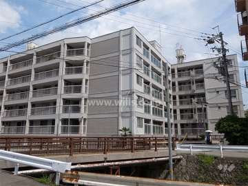 宝塚第２コーポラスの外観（南西側から）