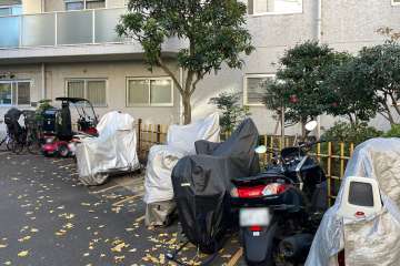 バイク置場