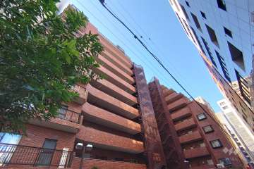 広尾センターハイツの外観（北東側から）