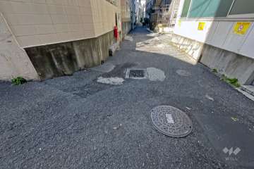 敷地の東側道路