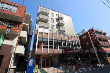 代々木コーポの外観（南西側から）