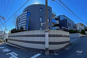 ヒルズ上原の外観（北東側から）