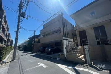 ベルテ代々木大山の外観（北西側から）