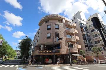 日興パレス千駄ケ谷の外観（北西側から）