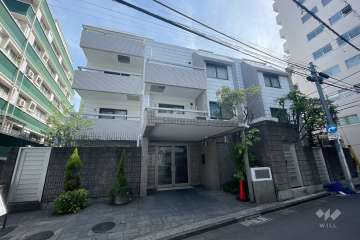 インペリアル渋谷神泉フラットの外観（北東側から）