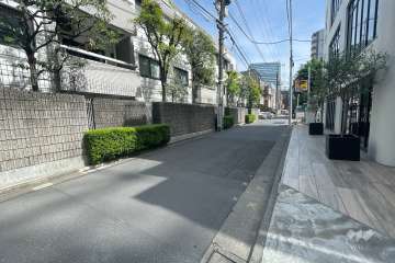 敷地の東側道路